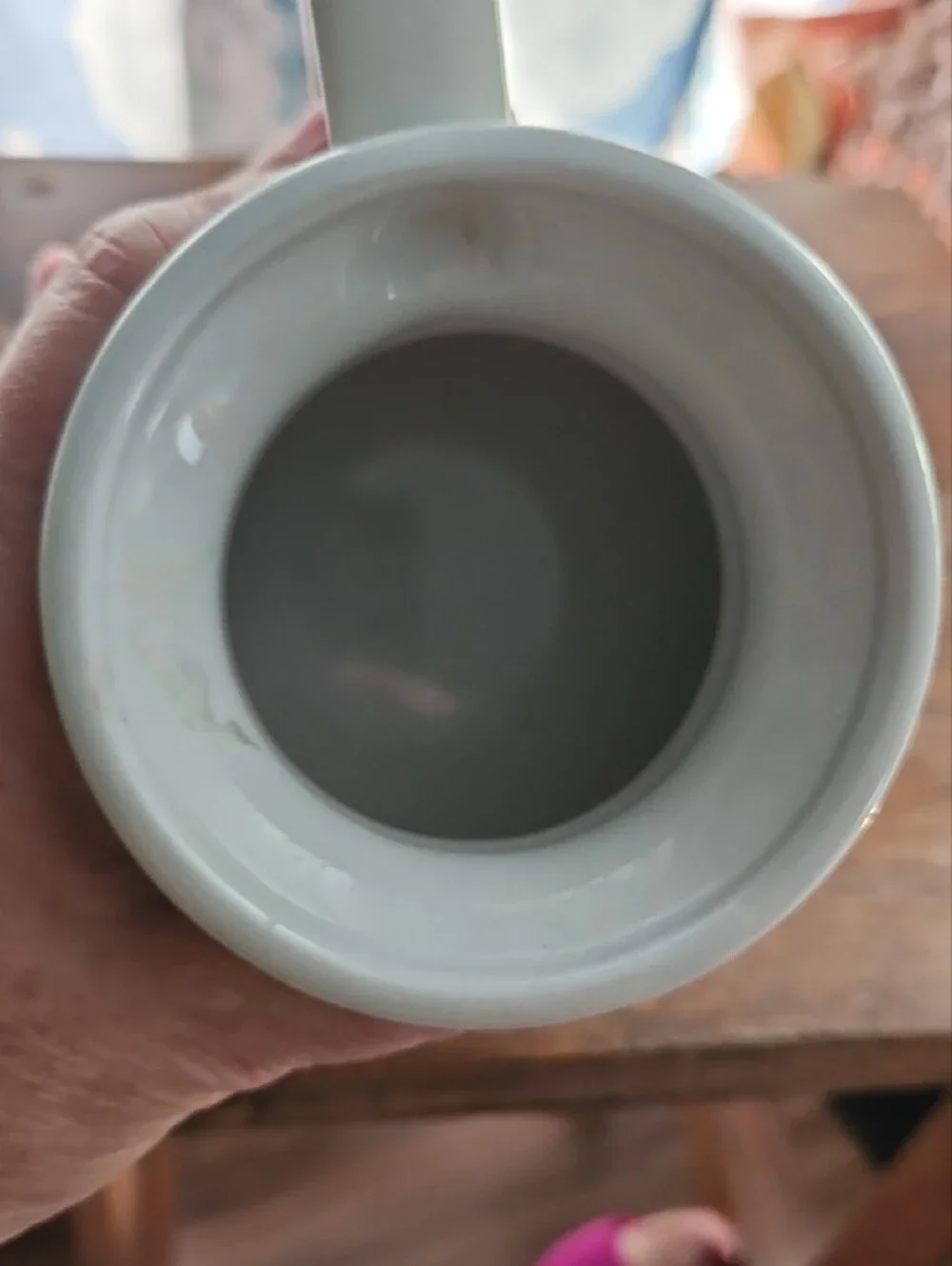 Hallmark white ceramic